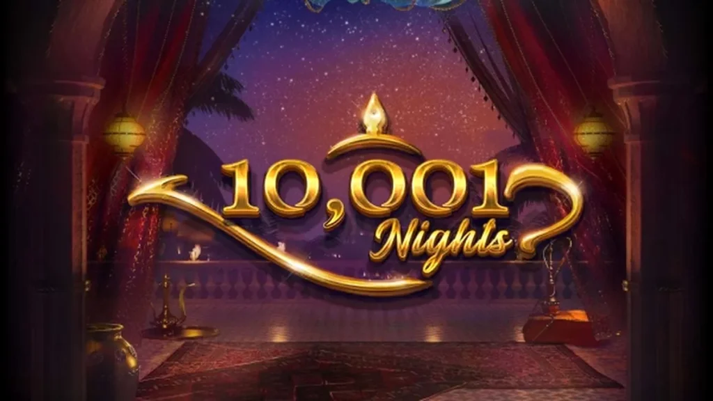 10,001 Nights سلاٹ گیم کا لوگو اور تھیم