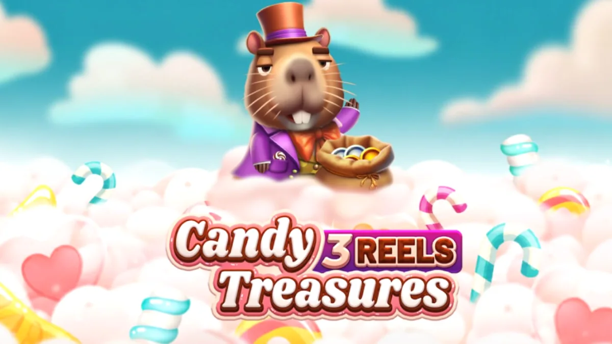 Candy Treasures 3 Reels سلاٹ گیم کا رنگین اور میٹھا انٹرفیس